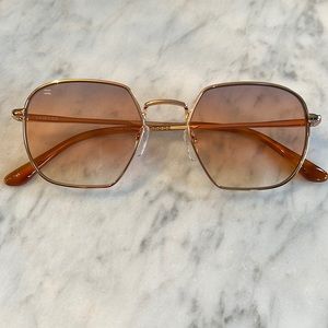 TOMS Sawyer yellow gold / sunset sunglasses. Brand new.